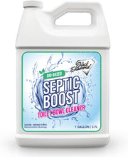 Septic Boost Septic Safe Toilet Bowl Cleaner - Acid-Free Toilet Cleaner with Enzymes for Septic Tank Treatment - Effective Cleaning & Deodorizing Bio-Based Liquid Toilet Bowl Cleaner (128 FL OZ)