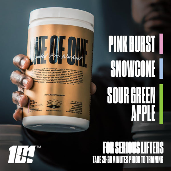 ONE OF ONE Loaded Pre Workout - Snow Cone