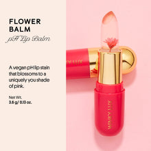 Winky Lux Color-Changing Lip Balm, Vegan & Cruelty Free, Hydrate & Plump, Sheer Pink Lipstick, Pink Flower