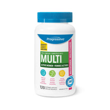 Progressive Advanced Daily Multivitamin for Active Women, with DIM, Chastetree, Maca, and Ashwagandha. Supports Immune Health, Healthy Estrogen Balance, and Energy, 100% Complete, Canadian-Made, 120 Count