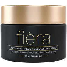 Fièra Neck Firming & Tightening Cream - Anti Aging Moisturizer for Neck - With Glycolic & Hyaluronic Acid, Squalane, Willow Bark Extract - 50 ML