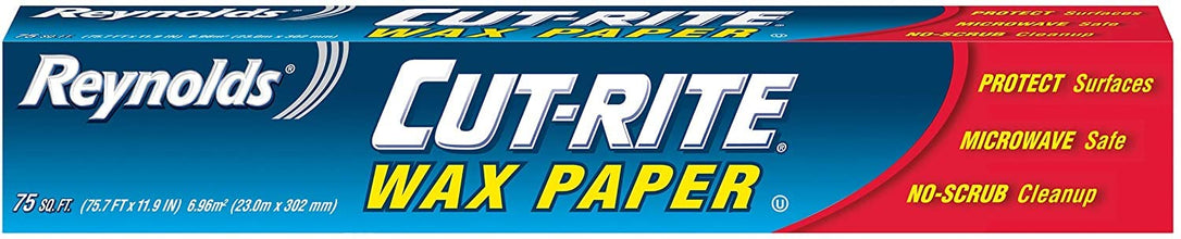 Reynolds Cut Rite Wax Paper, 75 Sq Ft (Pack of 6)