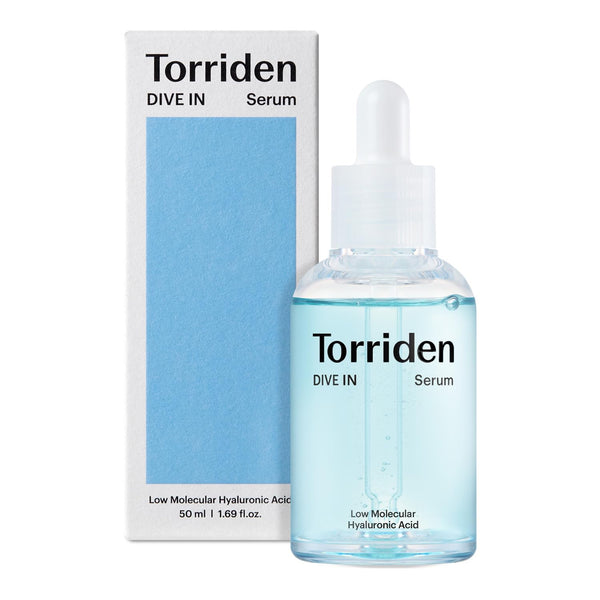 Torriden DIVE-IN Low-Molecular Hyaluronic Acid Serum, 1.69 fl oz | Deep hydration for dry skin type | Vegan, Clean, Cruelty-Free Korean Skin Care