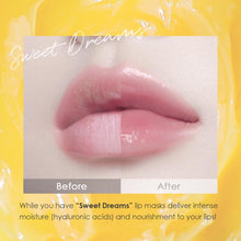 Sweet Dreams Lip Mask: Nourishing, Plumping and Hydrating Lip Balm | Ecofriendly Lip Sleeping Mask | Hyaluronic Acids + Vitamin C + Shea Butter + Antioxidants | Yuzu - 0.7 oz.