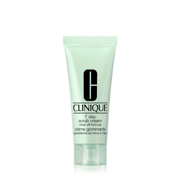 Clinique 7 Day Daily Gentle Face Exfoliator Lightweight Scrub Cream With Silica For All Skin Types, 100ml