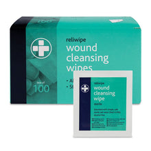 Reliance Medical Reliwipe Sterile Wound Cleansing Wipes - Pack of 100