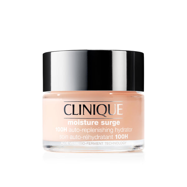 Clinique Moisture Surge 100H Auto-Replenishing Hydrator Oil Free Face Moisturizer With Hyaluronic Acid For All Skin Types | Hydrating + Moisturizing, 75ml