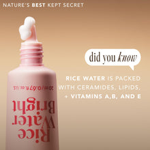 The Face Shop Rice Water Bright Vegan Eye Cream - Eye Cream for Dark Circles - Dark Circles Under Eye Treatment - Under Eye Brightener - Hydrating - Niacinamide - Hyaluronic Acid - Korean Skin Care