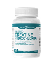 Tested Nutrition Creatine HCL Capsules | 750mg Creatine Hydrochloride HCL Capsules | Increased Muscle Mass, Strength, Performance, Recovery | 60 Servings (240 Capsules)