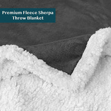 PAVILIA Premium Sherpa Twin Size Blanket | Flannel Fleece Twin Bed Dark Grey Blanket | Plush, Soft, Cozy, Warm, Lightweight Microfiber, Reversible, All Season Use (Charcoal, 60 x 80 Inches)