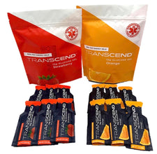 Transcend 15g Glucose Gel - Orange & Strawberry Assortment (12)