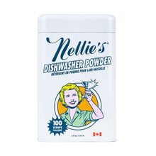 Nellie's Dishwasher Powder Bundle - 50 Scoops (Pouch) & 100 Scoops (Tin) - Kind to the Environment - Grease-Busting Performance for Spotless Results - Perfect for Planet Friendly Homes