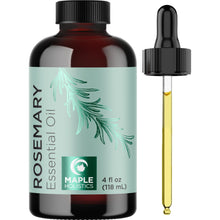 Maple Holistics Pure Rosemary Oil - Undiluted Natural Rosemary Essential Oil for Diffusers Aromatherapy Beauty and Self Care - Huile Essentielle Romarin Pour Diffuseur Aromathérapie Savons ou Bougies