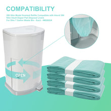 Zippland 4 Pack Adult Diaper Liner Refills Compatible with Janibell Akord 280 Slim Model Adult Diaper System, A Single Liner Pack Will Last for Over 500 Adult Briefs Using