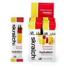 Skratch Labs Hydration Packets Hydration Drink Mix, Strawberry Lemonade (20ct) - Electrolyte Powder Developed for Athletes and Sports Performance, Gluten Free, Vegan, Kosher