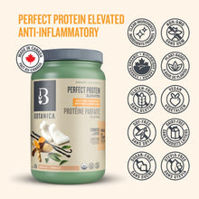 Botanica Health Perfect Protein Elevated Anti-Inflammatory – 20g Vegan Plant-Based Protein Powder with Organic Moringa and Turmeric supplement, Gluten-Free, Non-GMO Protein Powder for Anti-Inflammatory Diet, 14 day supply