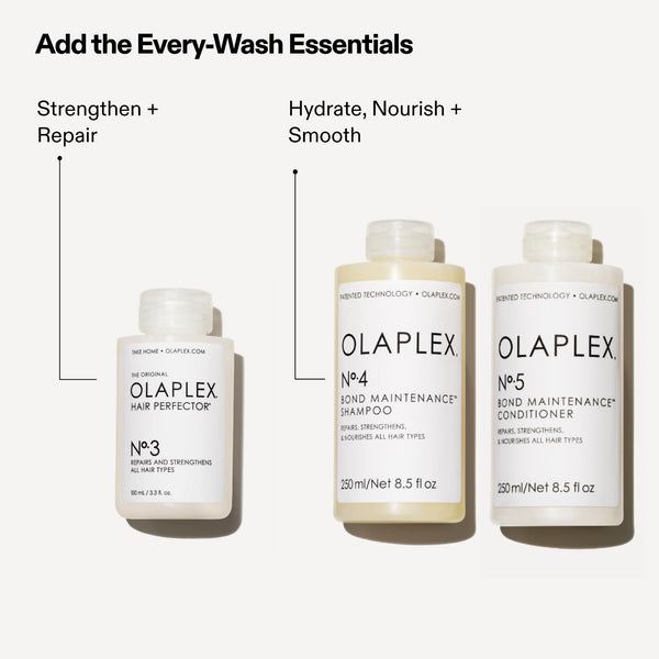 Olaplex No. 3 Hair Perfector Repairing Hair Treatment, Concentrated for Dry Damaged Hair, Repairs & Strengthens All Hair Types, 100ml