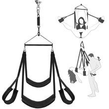 RNPFOR 360 Degree Sex Swing for Adults Couple Sex Toys Comfortable Adult Sex Restraining Set Adult Tools Bondage Restraints BDSM Set Adjustable Straps for Couples Lovers