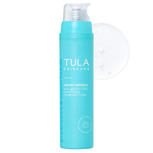 TULA Skin Care Secret Solution Pro-Glycolic 10% pH Resurfacing Toner - Face Toner to Gently Exfoliate and Hydrate Skin, with Proprietary Blend of Probiotics and Glycolic Acid, 2.7 oz.