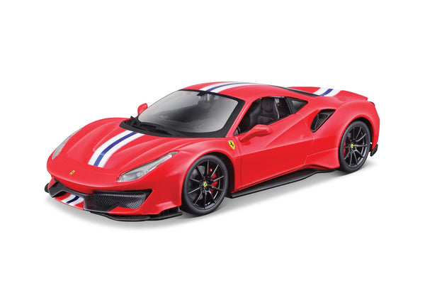 Maisto 1:24 Assembly Line Ferrari 488 Pista - Red