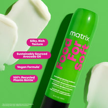 Matrix Detangling Hydrating Conditioner for Dry, Brittle and Damaged Hair, with Avocado Oil and Hyaluronic Acid, Food For Soft, 1 Litre