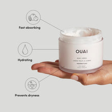 OUAI Body Cream, Melrose Place - Hydrating Whipped Body Cream with Cupuaçu Butter, Coconut Oil and Squalane - Softens Skin and Delivers Healthy-Looking Glow - Sulfate Free Skin Care - 7.5 Oz