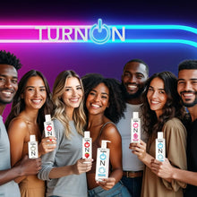 Turn On Silicone-Based 12 Ounce Premium Personal Lubricant, Vegan pH Balanced Hypoallergenic Glycerin & Paraben-Free, Lube For Men Women & Couples