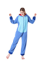 OGU' DEAL Stitch Costumes Onesie Halloween Party Plush Warm Homewear Sleepwear for Adult and Teenagers