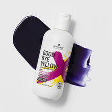 Schwarzkopf Goodbye Yellow Neutralizing Shampoo Purple Shampoo for Blonde Hair - Colour Toner Eliminates Brassy Yellow Tones for Blonde or Bleached Hair - Paraben & Sulphate-Free