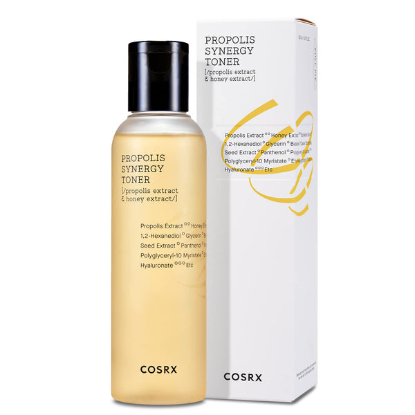 COSRX Full Fit Propolis Synergy Toner, 280ml / 9.46 fl.oz | Instant Moisture Boosting Toner, Propolis 72.6% Honey 10.7% Panthenol, Korean Skin Care