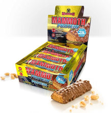 MAMMOTH Protein Bar, Chocolate Peanut Butter Crunch, 25g Protein, Low Sugar, Low Carb, Gluten Free, 12 x 65g (12 Count) (12 Count, Chocolate Peanut Butter Crunch)