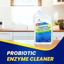 Probiotic Enzyme Cleaner - Professional Strength Solution -One Gallon- Natural Bio-Enzymatic Stain & Odor Remover - No Rinse Formula - Dye Free (Packaging May Vary)