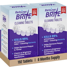 Retainer Brite -6 Months Supply- 2 Boxes Pack -192 Tablets