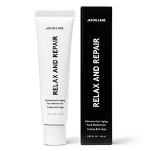 RELAX AND REPAIR Face Moisturizer for Men | All-in-one Cream for Face, Night Cream & Eye Cream with Niacinamide, Hyaluronic Acid, Vitamin E & Ceramides for Skin by Jaxon Lane