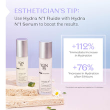 Yon-Ka Hydra No.1 Fluide | Lightweight Mattifying Moisturizer for Normal and Oily Skin | Age Defense Formula with Hyaluronic Acid and Silica