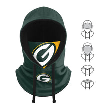 FOCO NFL Logo Team Color Drawstring Winter Cap Hooded Gaiter Balaclava Face Cover