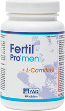 Fertil Pro Men Acetyl-L-Carnitine Natural Health Supplement (90 Pills 3 Month Supply)