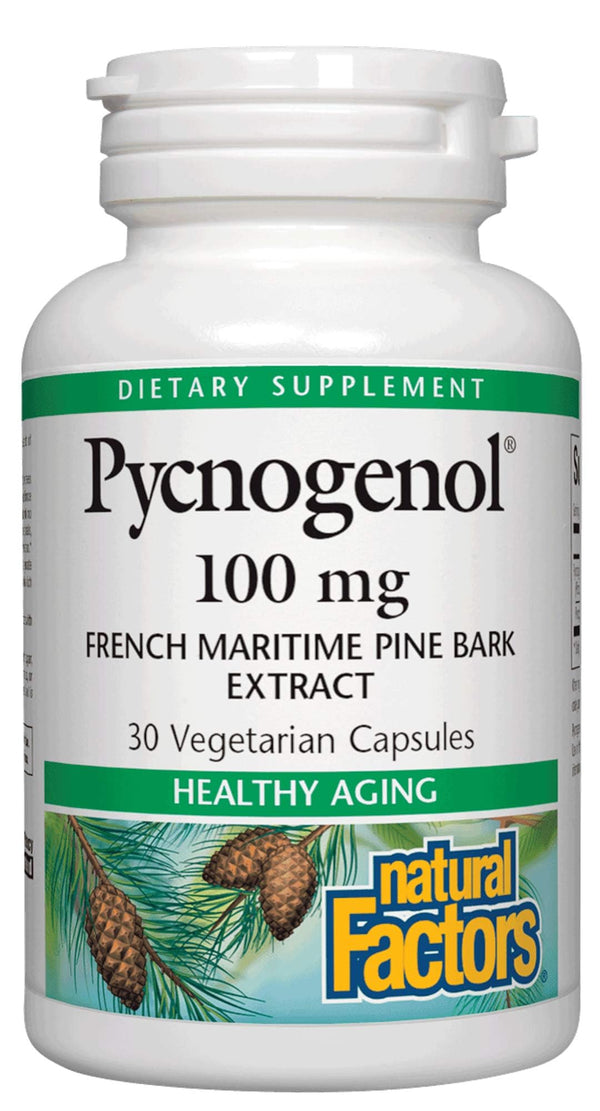 Natural Factors - Pycnogenol 100 mg, 30 vcaps