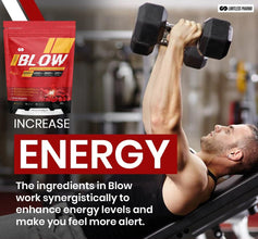 Limitless Pharma Blow Pre Workout Powder | Increased Energy, Nitric Oxide Booster, Enhanced Endurance, Focus | L-Citrulline, Beta-Alanine, L-Arginine, Caffeine | 50 Servings (Nerdz Punch)