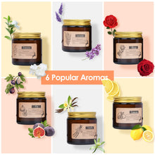 Scented Candles Gift Set 6 Pack 3.5Oz Chandelles Parfumées Aromatherapy Scented Candles Gifts for Women All Natural Soy Wax Candles for Home Bath Yoga Mothers Day Gift Candles