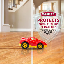 Weiman Wood Floor Polish and Restorer 32 Ounce (2 Pack) - High-Traffic Hardwood Floor, Natural Shine, Removes Scratches, Leaves Protective Layer