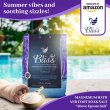 ROYAL BLISS Magnesium Flakes for Bath & Foot Soaks | 100% Pure & Natural Magnesium Chloride | Unscented, Fast-Dissolving | Deep Relaxation, Muscle Recovery, Skin Therapy | Superior to Epsom Salt (2 LB)