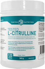 Tested Nutrition L-Citrulline Powder | 3g Pure Fermented L-Citrulline | Nitric Oxide Booster, Increased Muscle Pumps, Improved Strength, Recovery & Endurance | 120 Servings, 360G (Unflavoured)