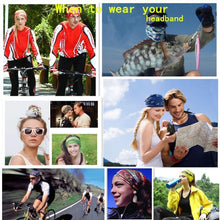 Outdoor Multifunctional Sports Headbands Magic Bandanas Seamless Scarf Headscarves(12pcs-Colourful series1)