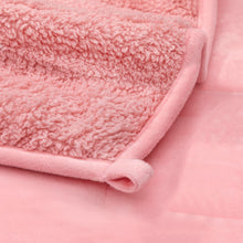 HBlife Sherpa Fleece Weighted Blanket for Adults, Oeko-Tex Certified 10 lbs Thick Fuzzy Bed Blanket, Heavy Reversible Soft Fluffy Plush Blanket with Premium Glass Beads 50X60 Inches, Dual Sided Pink