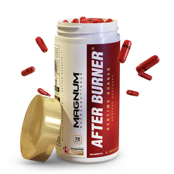 Magnum Nutraceuticals After Burner Bedtime Burner - 72 Capsules - Thermogenic - Fat Burner - Reduce Food Cravings - Increases Fat Loss While You Sleep