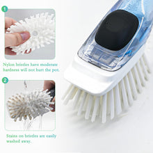 New Brush Refills for OXO New Soap Dispensing Dish Brush - 8 Pack Dish Brush Cleaning Soap Dispensing Head Replacement for Scrubber