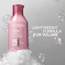 Redken Shampoo, Volume Injection Hair Shampoo, Lightweight Finish, Volumizing Shampoo, Adds Lift and Body, Adds Volume to Hair, For Fine, Flat and Processed Hair, Paraben Free