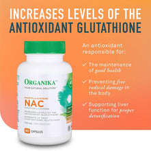 Organika Chelated Zinc 45 Tabs & NAC (N-Acetyl-L-Cysteine) 500mg- Supports Antioxidant Glutathione Levels, Immune System Support, Liver and Detox Support- 90 caps