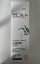 Refresh Botanicals Intensive Hydrating Serum | Certified Organic Hydrating Face Serum Moisturiser | Hypoallergenic, Non-Comedogenic | Vegan, Paraben free | Made in Canada | 50 ML